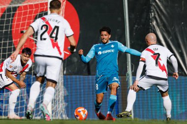 Pablo Fornals, Estadio de Vallecas 'ta Rayo Vallecano ve Real Betis Balompie takımları arasında oynanan LaLiga EA SPORTS maçı sırasında görüldü (Maciej Rogowski