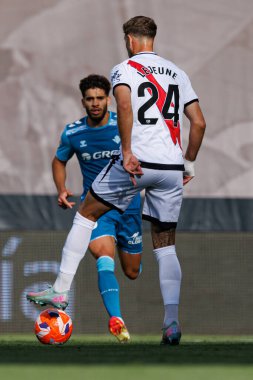 Estadio de Vallecas 'ta Rayo Vallecano ve Real Betis Balompie (Maciej Rogowski) takımları arasında oynanan maçta Florian Lejeune görüldü.