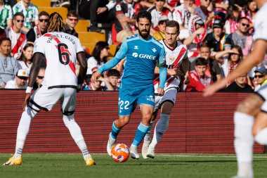 Estadio de Vallecas 'ta Rayo Vallecano ve Real Betis Balompie (Maciej Rogowski) takımları arasında LaLiga EA SPORTS maçı sırasında görüldü.