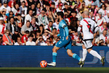 Estadio de Vallecas 'ta Rayo Vallecano ve Real Betis Balompie (Maciej Rogowski) takımları arasında LaLiga EA SPORTS maçı sırasında görüldü.