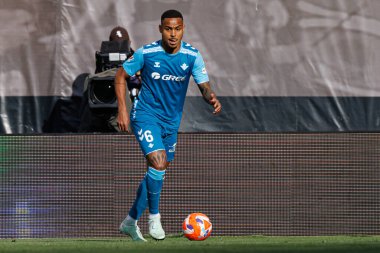 Natan, Estadio de Vallecas 'ta Rayo Vallecano ve Real Betis Balompie takımları arasında oynanan LaLiga EA SPORTS maçı sırasında görüldü (Maciej Rogowski