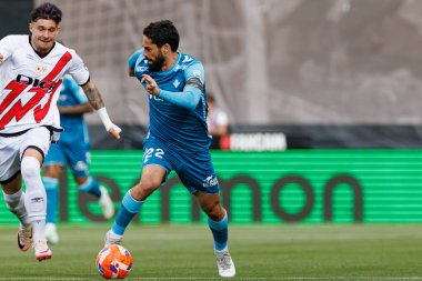 Estadio de Vallecas 'ta Rayo Vallecano ve Real Betis Balompie (Maciej Rogowski) takımları arasında LaLiga EA SPORTS maçı sırasında görüldü.