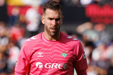 Adrian LaLiga EA SPORTS maçı sırasında Estadio de Vallecas 'ta Rayo Vallecano ve Real Betis Balompie takımları arasında görüldü (Maciej Rogowski