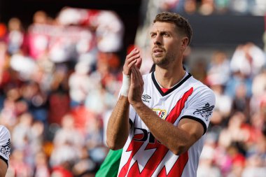 Estadio de Vallecas 'ta Rayo Vallecano ve Real Betis Balompie (Maciej Rogowski) takımları arasında oynanan maçta Florian Lejeune görüldü.