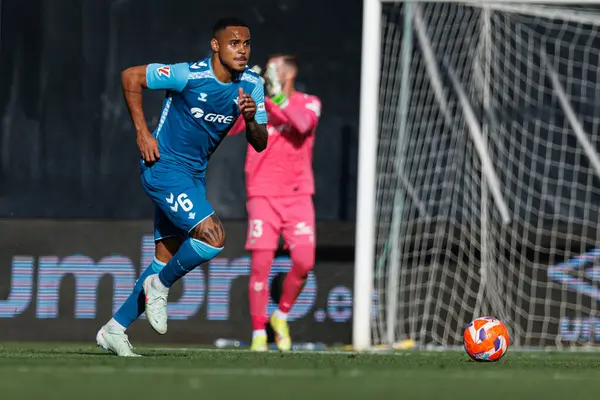 Natan, Estadio de Vallecas 'ta Rayo Vallecano ve Real Betis Balompie takımları arasında oynanan LaLiga EA SPORTS maçı sırasında görüldü (Maciej Rogowski