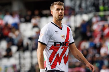 Estadio de Vallecas 'ta Rayo Vallecano ve Real Betis Balompie (Maciej Rogowski) takımları arasında oynanan maçta Florian Lejeune görüldü.