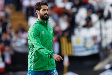 Estadio de Vallecas 'ta Rayo Vallecano ve Real Betis Balompie (Maciej Rogowski) takımları arasında LaLiga EA SPORTS maçı sırasında görüldü.