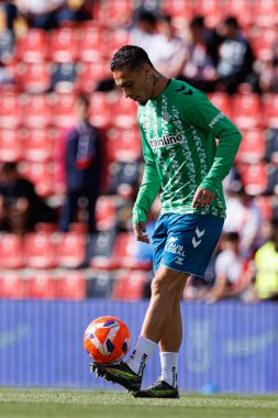 Estadio de Vallecas 'ta Rayo Vallecano ve Real Betis Balompie takımları arasında oynanan LaLiga EA SPORTS maçında Antony Santos görüldü (Maciej Rogowski