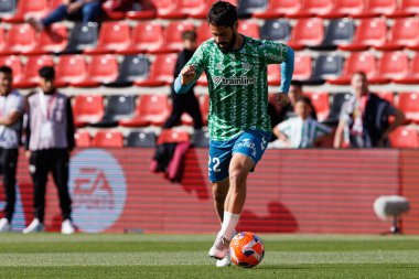 Estadio de Vallecas 'ta Rayo Vallecano ve Real Betis Balompie (Maciej Rogowski) takımları arasında LaLiga EA SPORTS maçı sırasında görüldü.