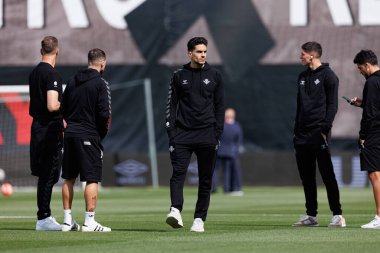 Marc Bartra, Estadio de Vallecas 'ta Rayo Vallecano ve Real Betis Balompie takımları arasında oynanan LaLiga EA SPORTS maçı sırasında görüldü (Maciej Rogowski