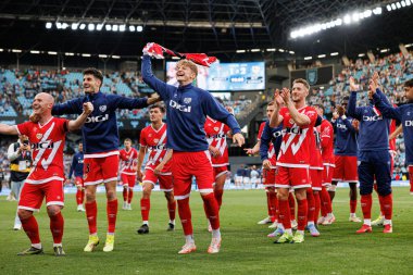 RC Celta de Vigo ve Rayo Vallecano (Maciej Rogowski) takımları arasında oynanan LaLiga EA SPORTS maçı sırasında Rayo oyuncuları)