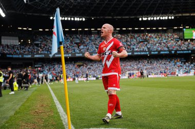 LaLiga EA SPORTS maçı sırasında RC Celta de Vigo ve Rayo Vallecano (Maciej Rogowski) takımları arasında görülen Isi Palazon)