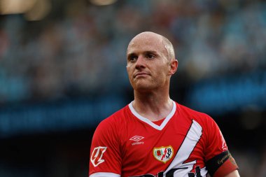 LaLiga EA SPORTS maçı sırasında RC Celta de Vigo ve Rayo Vallecano (Maciej Rogowski) takımları arasında görülen Isi Palazon)