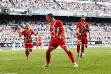 Rayo oyuncuları, LaLiga EA SPORTS maçında RC Celta de Vigo ve Rayo Vallecano (Maciej Rogowski)