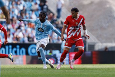 Ilaix Moriba ve Andrei Ratiu, LaLiga EA Spor Maçı sırasında RC Celta de Vigo ve Rayo Vallecano (Maciej Rogowski)