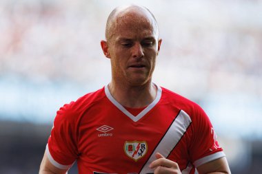 LaLiga EA SPORTS maçı sırasında RC Celta de Vigo ve Rayo Vallecano (Maciej Rogowski) takımları arasında görülen Isi Palazon)