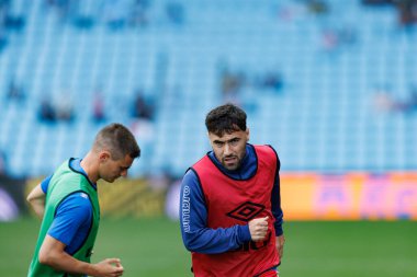 Unai Lopez, RC Celta de Vigo ve Rayo Vallecano (Maciej Rogowski) takımları arasında LaLiga EA SPORTS maçı sırasında görüldü.)