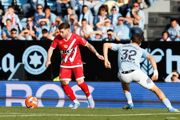 Adrian Embarba LaLiga EA SPORTS maçı sırasında RC Celta de Vigo ve Rayo Vallecano (Maciej Rogowski)