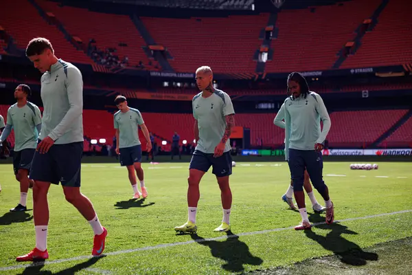 Richarlison, UEFA Avrupa Ligi Finali öncesinde Tottenham Hotspur FC 'nin resmi eğitim oturumunda görüldü (Maciej Rogowski)