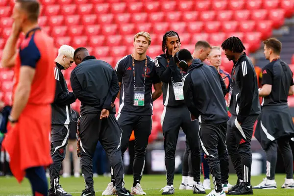 Manchester United FC sırasında UEFA Avrupa Ligi Finali 'nden (Maciej Rogowski)