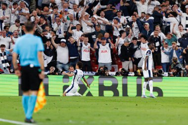 Brennan Johnson UEFA Avrupa Ligi 2025 final maçında Tottenham Hotspur FC ve Manchester United FC (Maciej Rogowski)