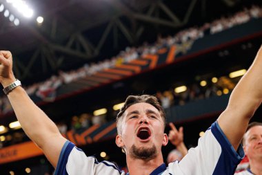 Tottenham taraftarları UEFA Avrupa Ligi 2025 final maçında Tottenham Hotspur FC ve Manchester United FC (Maciej Rogowski)