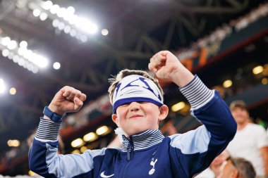 Tottenham taraftarları UEFA Avrupa Ligi 2025 final maçında Tottenham Hotspur FC ve Manchester United FC (Maciej Rogowski)
