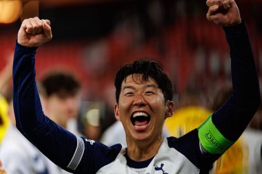 Heung-min Son, UEFA Avrupa Ligi 2025 final maçında Tottenham Hotspur FC ve Manchester United FC (Maciej Rogowski)