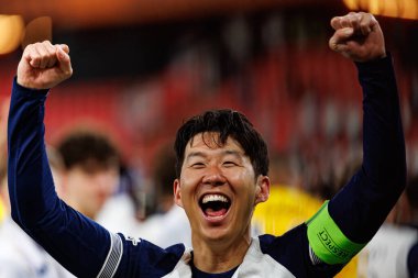Heung-min Son, UEFA Avrupa Ligi 2025 final maçında Tottenham Hotspur FC ve Manchester United FC (Maciej Rogowski)