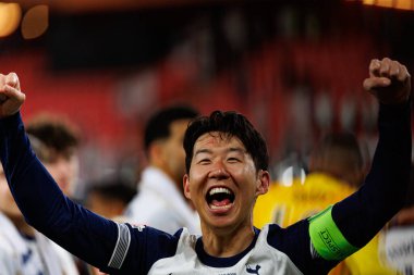 Heung-min Son, UEFA Avrupa Ligi 2025 final maçında Tottenham Hotspur FC ve Manchester United FC (Maciej Rogowski)