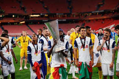 Pape Matar Sarr UEFA Avrupa Ligi 2025 final maçında Tottenham Hotspur FC ve Manchester United FC (Maciej Rogowski)