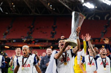 Dominic Solanke UEFA Avrupa Ligi 2025 final maçında Tottenham Hotspur FC ve Manchester United FC (Maciej Rogowski)