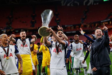 Sergio Reguilon UEFA Avrupa Ligi 2025 final maçında Tottenham Hotspur FC ve Manchester United FC (Maciej Rogowski)