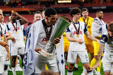 Dominic Solanke UEFA Avrupa Ligi 2025 final maçında Tottenham Hotspur FC ve Manchester United FC (Maciej Rogowski)