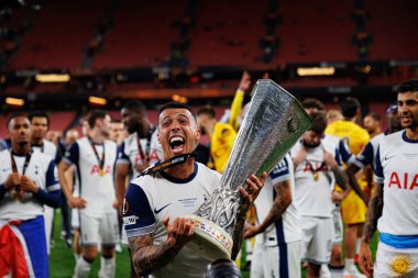 Pedro Porro, UEFA Avrupa Ligi 2025 final maçında Tottenham Hotspur FC ve Manchester United FC (Maciej Rogowski)