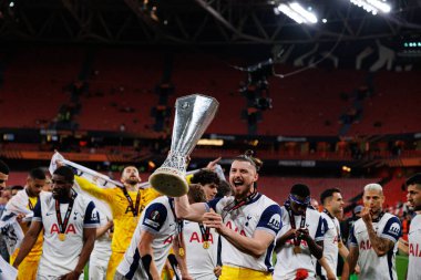 Radu Dragusin UEFA Avrupa Ligi 2025 final maçında Tottenham Hotspur FC ve Manchester United FC (Maciej Rogowski)