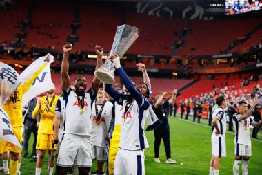 Djed Spence UEFA Avrupa Ligi 2025 final maçında Tottenham Hotspur FC ve Manchester United FC (Maciej Rogowski)