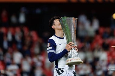 Heung-min Son, UEFA Avrupa Ligi 2025 final maçında Tottenham Hotspur FC ve Manchester United FC (Maciej Rogowski)