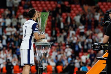 Sergio Reguilon UEFA Avrupa Ligi 2025 final maçında Tottenham Hotspur FC ve Manchester United FC (Maciej Rogowski)