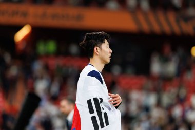 Heung-min Son, UEFA Avrupa Ligi 2025 final maçında Tottenham Hotspur FC ve Manchester United FC (Maciej Rogowski)