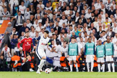 Heung-min Son, UEFA Avrupa Ligi 2025 final maçında Tottenham Hotspur FC ve Manchester United FC (Maciej Rogowski)