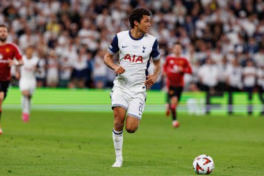 Brennan Johnson UEFA Avrupa Ligi 2025 final maçında Tottenham Hotspur FC ve Manchester United FC (Maciej Rogowski)