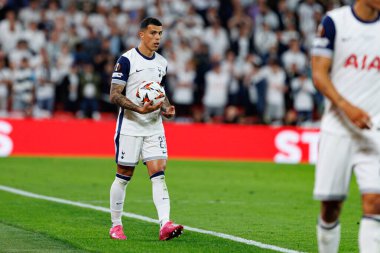 Pedro Porro, UEFA Avrupa Ligi 2025 final maçında Tottenham Hotspur FC ve Manchester United FC (Maciej Rogowski)