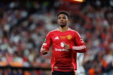 Amad Diallo UEFA Avrupa Ligi 2025 final maçında Tottenham Hotspur FC ve Manchester United FC (Maciej Rogowski)