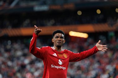  Amad Diallo UEFA Avrupa Ligi 2025 final maçında Tottenham Hotspur FC ve Manchester United FC (Maciej Rogowski)