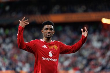  Amad Diallo UEFA Avrupa Ligi 2025 final maçında Tottenham Hotspur FC ve Manchester United FC (Maciej Rogowski)