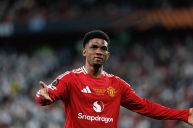  Amad Diallo UEFA Avrupa Ligi 2025 final maçında Tottenham Hotspur FC ve Manchester United FC (Maciej Rogowski)