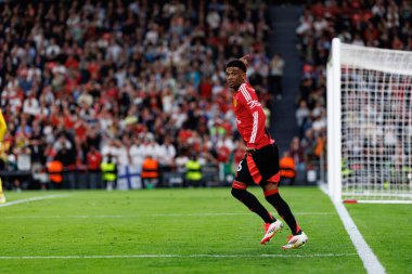 Amad Diallo UEFA Avrupa Ligi 2025 final maçında Tottenham Hotspur FC ve Manchester United FC (Maciej Rogowski)