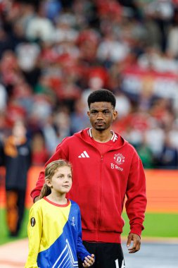 Amad Diallo UEFA Avrupa Ligi 2025 final maçında Tottenham Hotspur FC ve Manchester United FC (Maciej Rogowski)