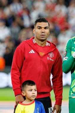 UEFA Avrupa Ligi 2025 final maçında Tottenham Hotspur FC ve Manchester United FC (Maciej Rogowski)